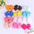 Bowknot hair clip cloth art is sweet and simple top clip hairpin clip hairpin.