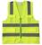 Reflective vest with reflective vest to protect clothing from reflective vest.