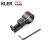 25 pipe diameter side mount bracket aiming mirror clamp 20mm flashlight clip.