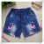 Girls' denim shorts summer thin 18 new south Korean version of children's wear children's trousers.