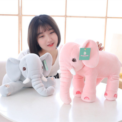 Funny design multi-size popular beautiful super soft and comfortable doll plush toy elephant