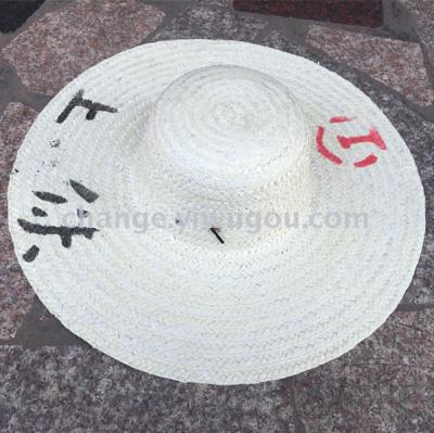 Straw Hat Summer Hat Straw Hat Common People Hat Sun-Proof Labor Hat Migrant Worker Hat Labor Protection