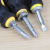 Small radish screwdriver mini-type adjustable screwdriver with adjustable screwdriver.