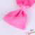 Bow hair clip lady princess cloth art fish mouth with a pure color edge clip hair accessories.