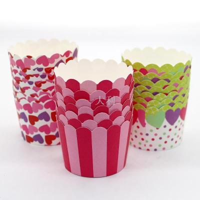 Manufacturer direct selling mechanism cupcake cup.