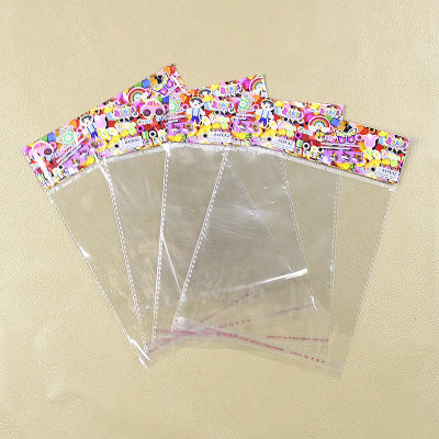 DIY beads printing opp plastic bag 14x19, size can be determined
