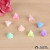 Color Acrylic Flower Horn Receptacle Type Children's Necklace Bead Accessories Material