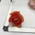 Simulation of rose flower process silk flower flower heads and wealth bud wedding accessories.