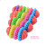 Pet supplies TPR 7 color rotary dog dog grinding teeth rubber toy rubber resistance toy.