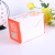 Green food packaging box portable hamburger chicken row cake box can be customized logo.