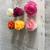 Silk cloth flower imitation flower head rose flower bud silk flower head accessories.