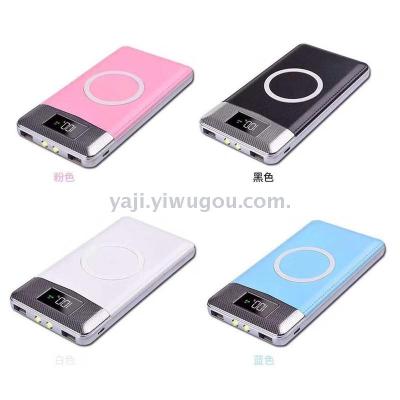 The new QI wireless charging ultra-thin polymer wireless sensor charging mobile power supply.
