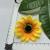 Small sun chrysanthemum flower to imitate the sun flower head craft silk flower head accessories supplies.