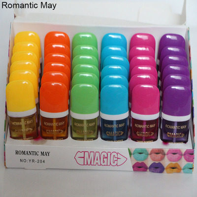 Romantic May90 Cosmetics Color Changing Lip Oil Extended Moisturization Moisturizing Non-Marking Waterproof Lip Glaze Lip Gloss