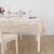 Pastoral Flower Lace Three-Dimensional Embroidered Tablecloth Glass Yarn Lace Embroidered Rectangular Dining Table Tablecloth Coffee Table Cloth
