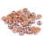 1.5-14mm Light coffee AB Half Round Resin Pearls Flatback Imitation Crafts Scrapbooking Beads Use Glue DIY