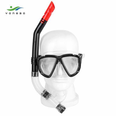 Snorkel mask full dry breathing tube folding and anti-mist adult children's diving equipment.