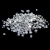 1.5-14mm Silver Half Round Resin Pearls Flatback Imitation Crafts Scrapbooking Beads Use Glue DIY