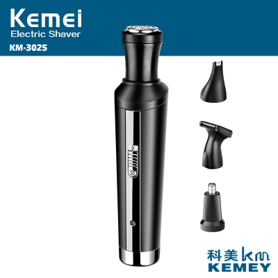 Cross-Border Factory Direct Sales Kemei KM-3025 Four-in-One Shaver