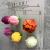 Artificial flower small rose bud process flower silk flowers artificial flower head accessories accessories.