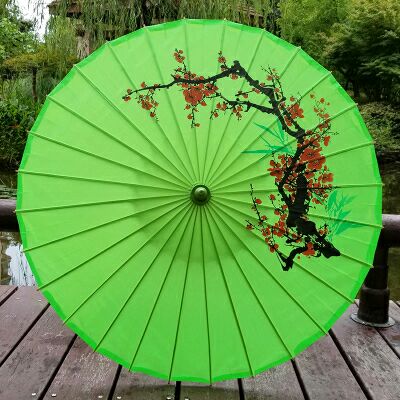 工艺舞蹈伞演出跳舞道具伞旗袍走秀伞装饰吊顶复古油纸花竹伞