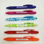 8607 6 color printing LOGO window pen double-sided window ball pen color bar.