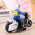 Hot Sale Children's Music Children's Day Gift Toy Police Suit Super Dazzling Light Universal Wheel Electric Car