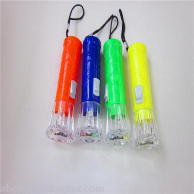 Flashlight is convenient to carry hang rope can change electronic activity to give a manufacturer direct sale 168.