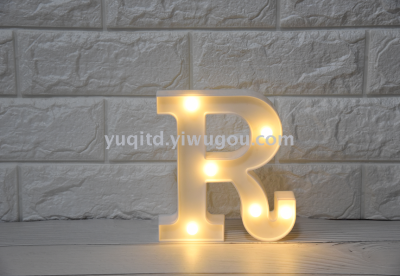 LED light letter light creative Arab digital modeling Christmas wedding wedding ceremony romantic decoration lamp.
