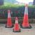PE road cone, plastic barricade, 75CM reflector cone, plastic circular cone.