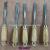 12pcs carved wooden handle of wooden handle, woodworking chisel hardware tools 2018.
