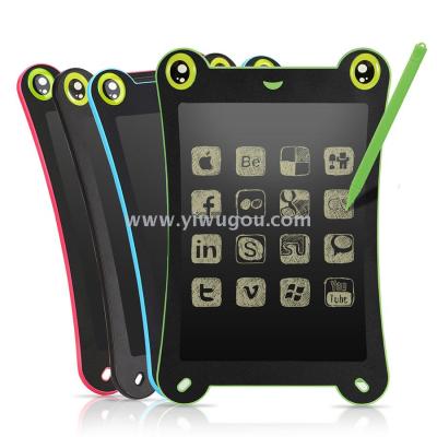 8. \"carry forward liquid crystal hand sketchpad children's painting graffiti on blackboard light energy board electronic drawing board.