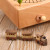 Roller coaster type solid wood material music box fashion octave box