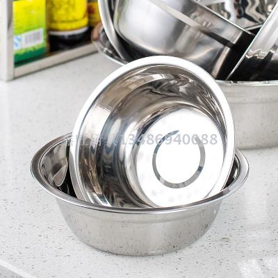 Stainless steel multi-purpose soup basin is available in multiple sizes.