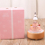 Creative birthday novelty gift dancing cake style real wood material music box of fashion octave box