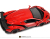 Lamborghini remote-controlled car charging children's toys can be a two-car racing model boy gift.