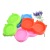 Pet two-bowl dog bowl high-quality plastic pet bowl dog cat face printed dog two-bowl two-in-one pet food bowl