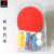 The round head blister table tennis racket cross - border business exclusively for entertainment racket