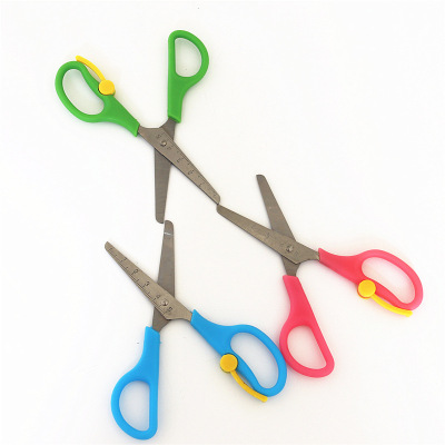 Factory Direct Sales Student High Quality Stationery Department Store Manual Scissor Children's Paper Cutter Toy Scissors Wallpaper Scissors