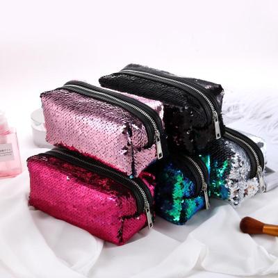 Package 2018 spring new hot style 46 color customized wholesale fashion women's makeup bag with bag and bag.
