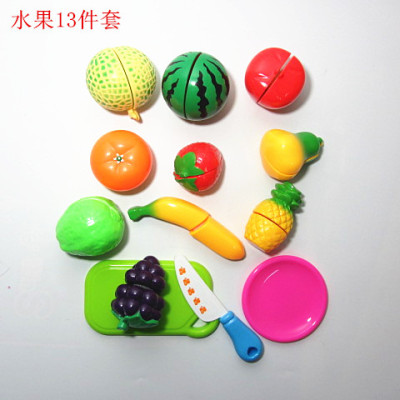 Children's puzzle toys wholesale of hot style for the whole family of vegetables and fruit PVC bags.
