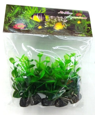 The wholesale supply simulation water straw fish tank landscape decoration small aquatic garden simulation grass.