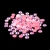 Pink AB Nails Art Decoration Resin Rhinestones 2mm-6mm