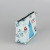 Digital printing cosmetic bag a package of hexagonal bag and bag.