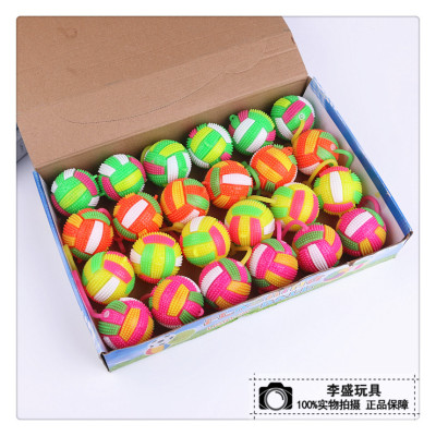 Children's toy glitter ball manufacturer direct selling wool flash toy.