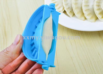The dumpling maker is used in the household.