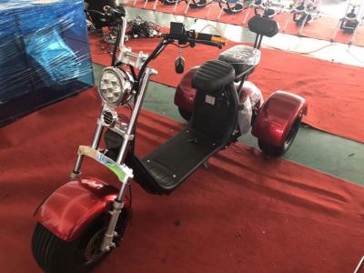 Three-wheel aluminum Harley electric scooter