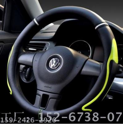 Super fibre leather steering wheel cover car sets the four seasons all-purpose bright leather steering wheel cover 2018