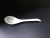 The ceramic bone porcelain of daily necessities is a big spoon.