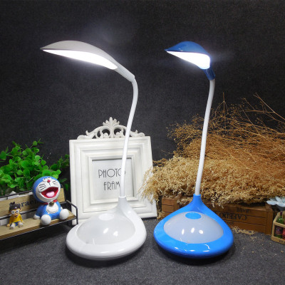 Creative USB light LED to touch the bedroom bed of student dormitory to learn to charge reading lamp.